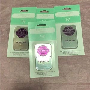 New scentsy travel tins